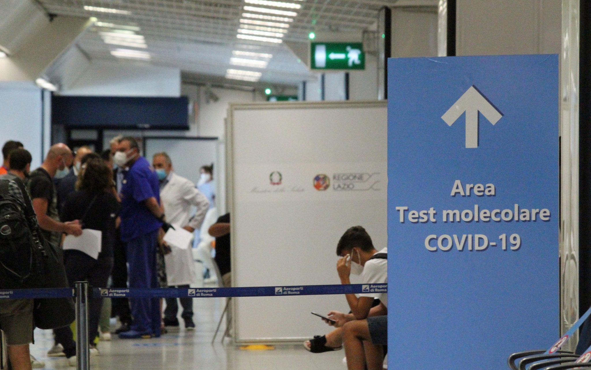 Coronavirus: A Fiumicino test su rientri da zone a rischio.